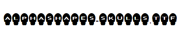 AlphaShapes-skulls