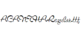 ACANTHA-Regular