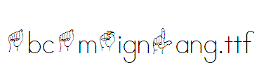 AbcAmSignLang