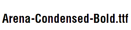 Arena-Condensed-Bold