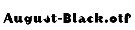 August-Black