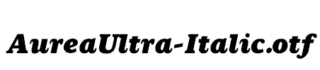 AureaUltra-Italic