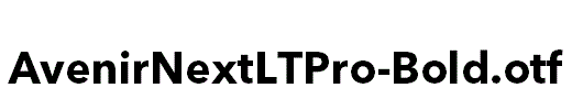 AvenirNextLTPro-Bold