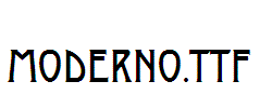 MODERNO
