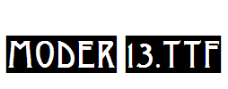 MODER_13