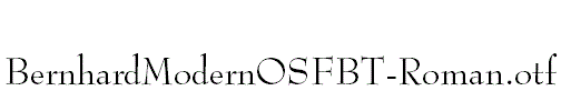 BernhardModernOSFBT-Roman