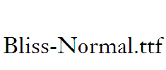 Bliss-Normal