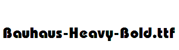 Bauhaus-Heavy-Bold