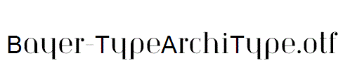Bayer-TypeArchiType