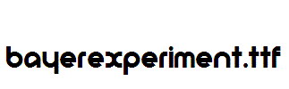 BayerExperiment