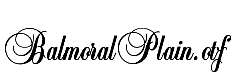 BalmoralPlain