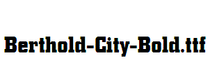 Berthold-City-Bold