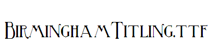 BirminghamTitling