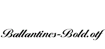 Ballantines-Bold