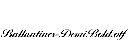 Ballantines-DemiBold