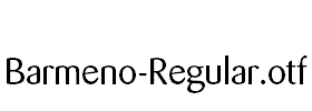 Barmeno-Regular