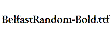 BelfastRandom-Bold