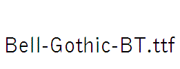 Bell-Gothic-BT
