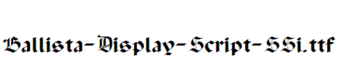 Ballista-Display-Script-SSi