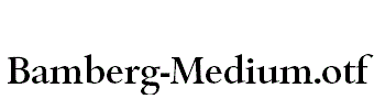 Bamberg-Medium