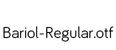 Bariol-Regular
