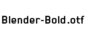 Blender-Bold