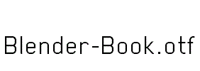 Blender-Book