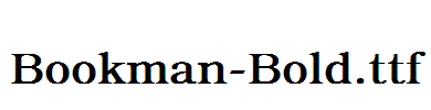 Bookman-Bold