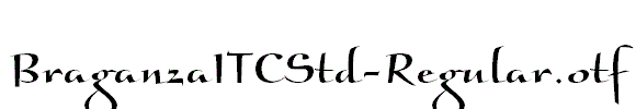 BraganzaITCStd-Regular