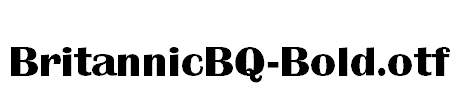 BritannicBQ-Bold