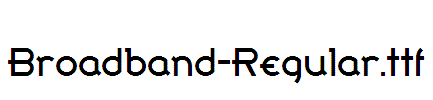 Broadband-Regular
