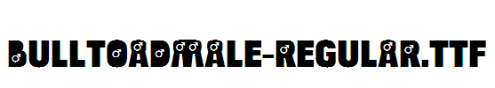 BulltoadMale-Regular
