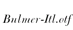 Bulmer-Itl