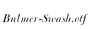 Bulmer-Swash