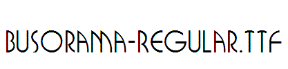 Busorama-Regular
