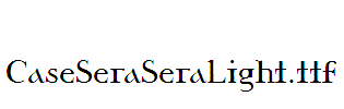 CaseSeraSeraLight