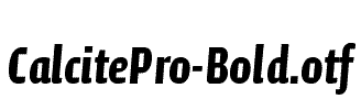 CalcitePro-Bold