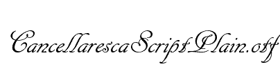 CancellarescaScriptPlain