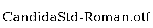 CandidaStd-Roman