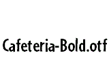 Cafeteria-Bold