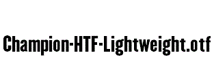 Champion-HTF-Lightweight
