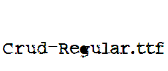 Crud-Regular