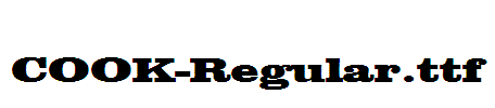 COOK-Regular