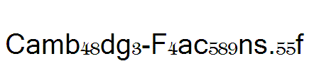 Cambridge-Fractions