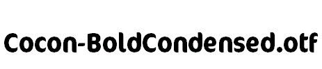 Cocon-BoldCondensed
