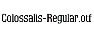 Colossalis-Regular