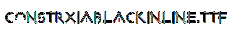 ConstrxiaBlackInline