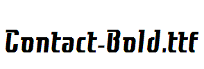 Contact-Bold