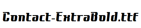 Contact-ExtraBold