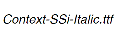Context-SSi-Italic